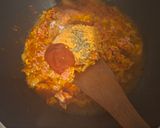 Sűrű pikàns chilis bab 🫘🌽🥘🍞 recept fázis 3 fotója