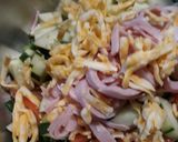 A picture of step 2 of Bok Choy Salad.