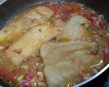 Foto del paso 3 de la receta: Perca "responsable" en salsa de piquillo