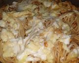 A picture of step 7 of Cheesy Taco Spaghetti.