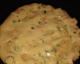 मिक्स वेज़ बेसन चीला (Mix veg besan cheela recipe in hindi) रेसिपी चरण 3 फोटो