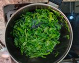 आलू पालक सब्ज़ी रेसिपी चरण 8 फोटो