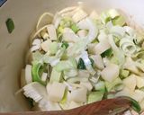 A picture of step 2 of Creamy leek and potato soup.
