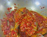 Gambar langkah 4 resipi Tenggiri sambal cili kerinting.