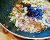 A picture of step 3 of Mixed Veg Pulao.
