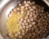 A picture of step 1 of Proso millet ghee dhosa.