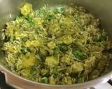 A picture of step 8 of Chettinad Baby Corn Pulao.
