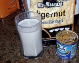 A picture of step 4 of Tigernut powder (kunun Aya powder).