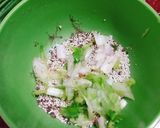 Hình bước làm 1 của món Cá điêu hồng hấp cải thìa
