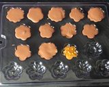 A picture of step 3 of Gur dhana chocolate bitesWhen its engagement or wedding jaggery and coriander seeds are offered.