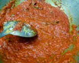A picture of step 6 of Gobhi Matar Masala.