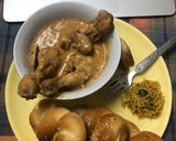 A picture of step 4 of Turkish chicken.