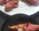 Foto langkah ke 10 dari resep Pizza Buah Naga.