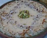 A picture of step 5 of Kheer (rice pudding).