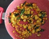 A picture of step 4 of Kanda Batata Poha.