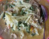 Foto langkah ke 4 dari resep Lodeh kacang pepaya muda dll.
