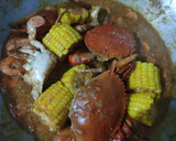 Foto langkah ke 4 dari resep Seafood ala-ala crazy crab (kepiting udang saus Padang).