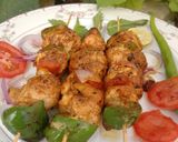 A picture of step 7 of Chicken Shashlik (Malai Boti) 🍢🍢🍢.