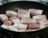 Hình bước làm 4 của món Mì soba sốt bologese kiểu ý với thịt con heo