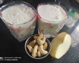 Kaju apple milkshake recipe step 3 photo