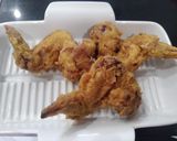 A picture of step 3 of Fry wings.