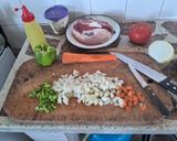 Foto del paso 1 de la receta: Zapallitos rellenos con salsa blanca