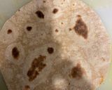 A picture of step 4 of Burrito with Guacamole.