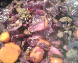 A picture of step 6 of Red/Purple cabbage with beef.