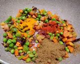 A picture of step 5 of Masala Oats.