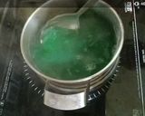A picture of step 8 of Kiwi Agar agar.