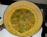 A picture of step 1 of French beans sabji.