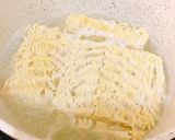 A picture of step 1 of Coconut cream noodles.