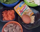 Foto langkah ke 1 dari resep Nasi capcay.