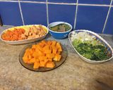 Foto del paso 1 de la receta: Sopa de arvejas, opción vegana