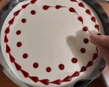 Foto del passaggio 20 della ricetta Cheesecake San Valentino con cioccolato bianco e gelée di lamponi