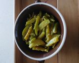 A picture of step 8 of Ivy gourd or tendli sabji.