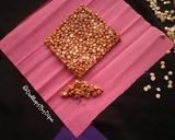 A picture of step 6 of Daliya Chikki (Roasted gram brittles).