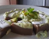 Foto langkah ke 7 dari resep Cinnamon Pudding with Avocado Cream Ketofy.