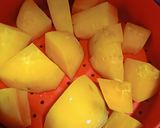 Foto langkah ke 4 dari resep Bubur Sumsum Bola Ubi Jagung.
