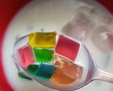 Foto langkah ke 8 dari resep Es Jelly Pelangi.