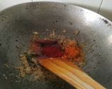 A picture of step 3 of Dal Makhani.