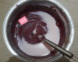 A picture of step 7 of Red velvet chocolate cake.