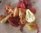 A picture of step 1 of Stir fry yam.
