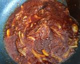 Gambar langkah 2 resipi Sambal Kering Sotong Tin dan Terung.