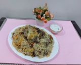 A picture of step 6 of Mutton yakhni pulao.
