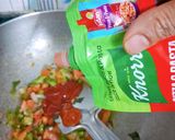 A picture of step 7 of Vegetable sevaie.