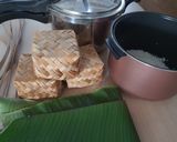 Foto langkah ke 1 dari resep Lontong besek praktis.