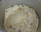 A picture of step 4 of Rice Upma.