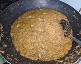 Gambar langkah 5 resipi Sambal petai bilis tempoyak.