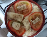 Foto del paso 6 de la receta: Pastel de arroz integral relleno de arvejas y ricotta cremosa